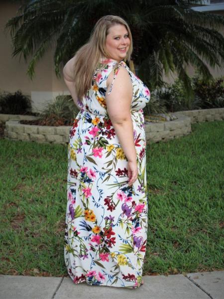 Floral Faux Wrap Dress picture