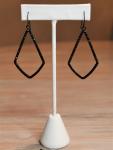 Black Rhinestone Earrings