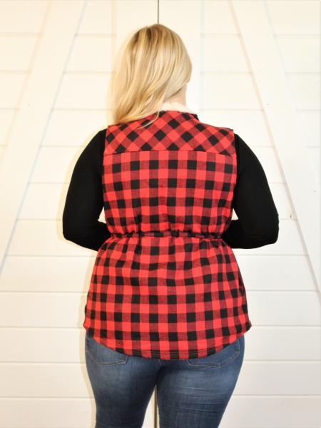Red Buffalo Plaid Vest picture