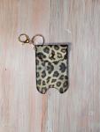 Hand Sanitizer Holder - Leopard