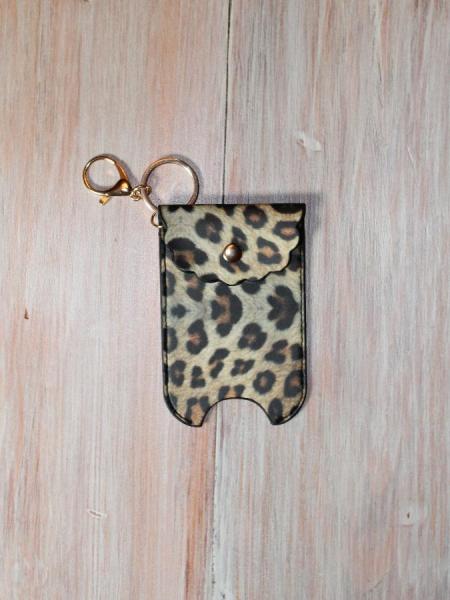 Hand Sanitizer Holder - Leopard picture