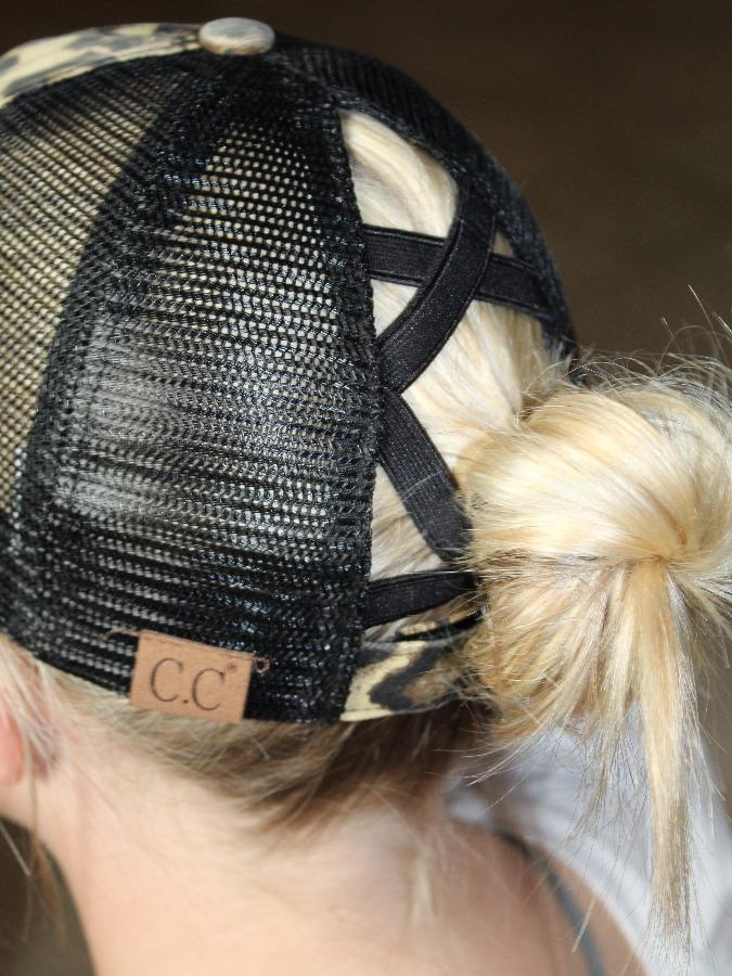 Baseball Pony Cap - Charcoal picture