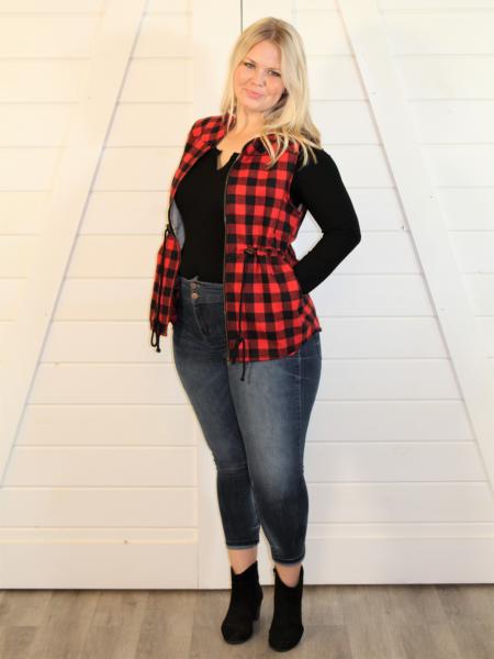 Red Buffalo Plaid Vest picture