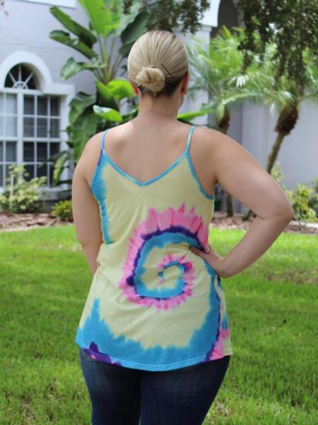 Tie Dye Strappy Tank picture