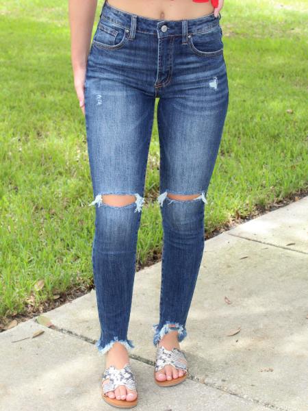 Laurel Distressed Jeans picture