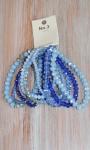 Ella Bracelet Stack - Blue