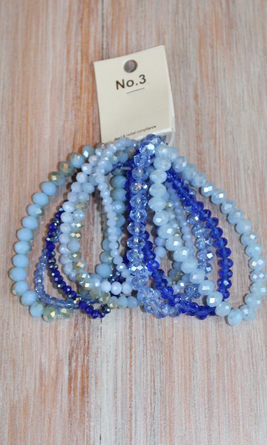 Ella Bracelet Stack - Blue picture