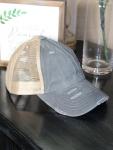 Baseball Pony Cap - Charcoal