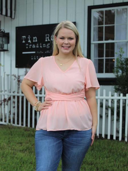 Feeling Peachy Blouse picture