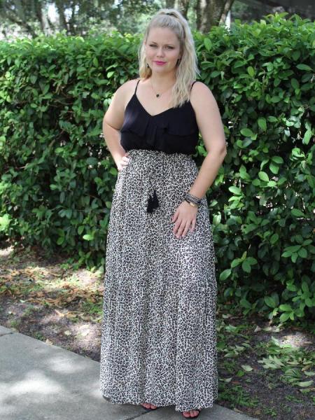 Leopard Maxi Dress