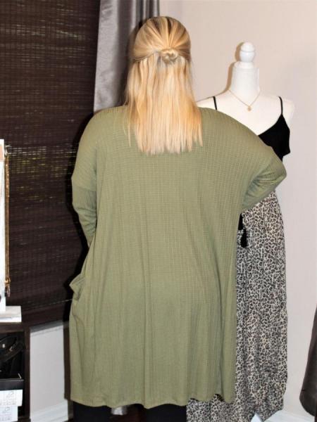 Anna Cardigan - Olive picture