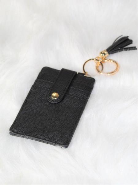 Black Keychain Wallet