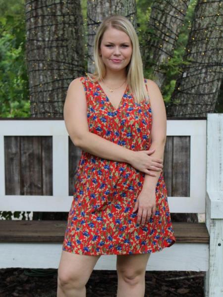 Red Ellie Dress