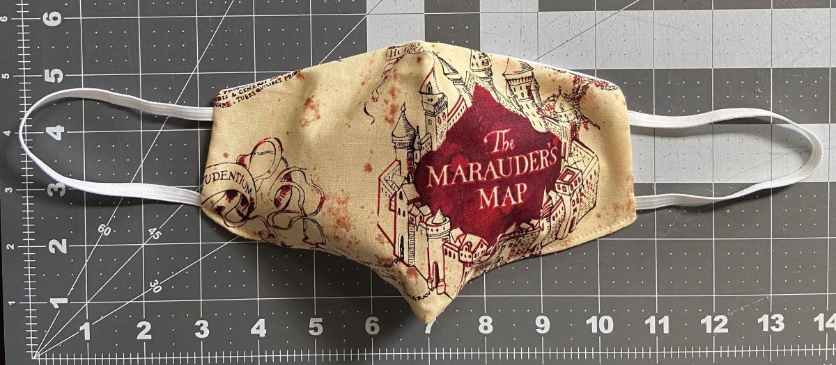 Marauder's Map Face Mask picture