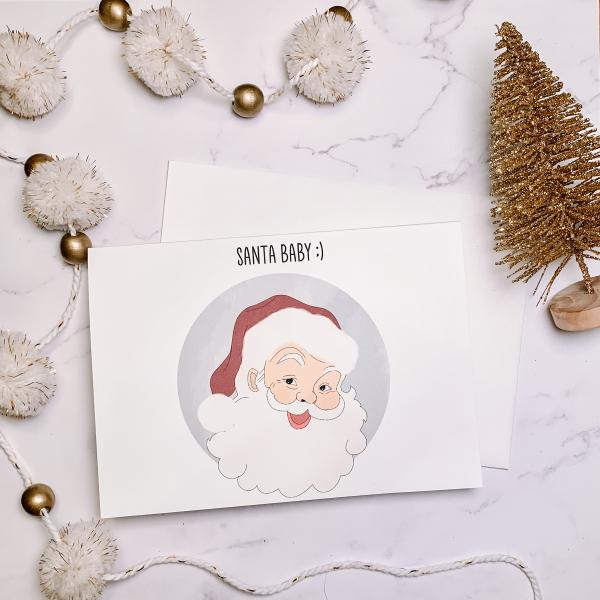 Santa Baby - 5 x 7 Greeting Card