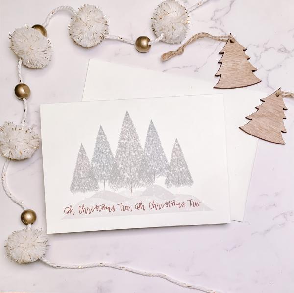 Oh Christmas Tree - 5 x 7 Greeting Card