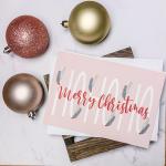 SAMPLE SALE 5 x 7 HO HO HO Greeting Card