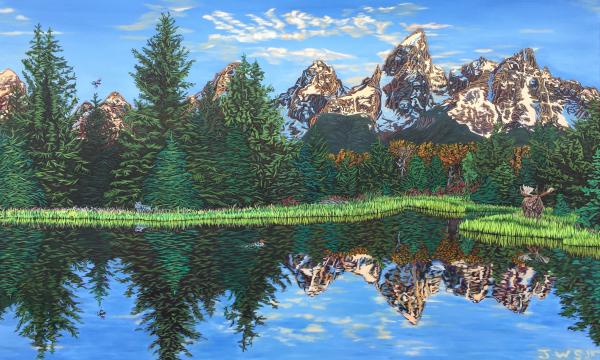 Schwabacher's Landing, Grand Tetons picture