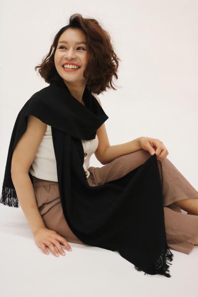 Black Bamboo Scarf picture