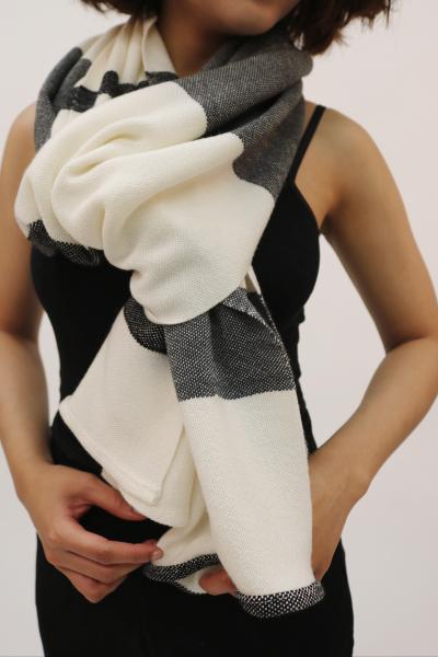 Striped Bamboo Scarf