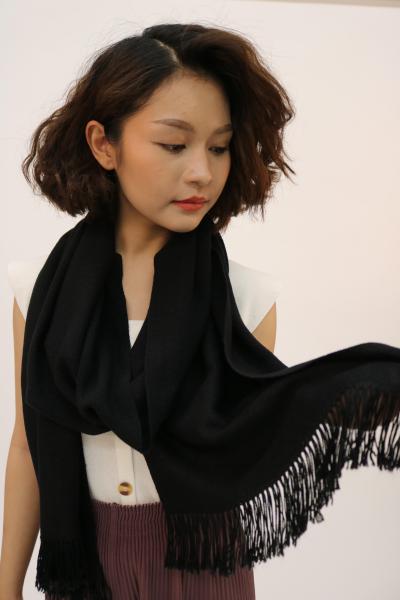 Black Bamboo Scarf picture