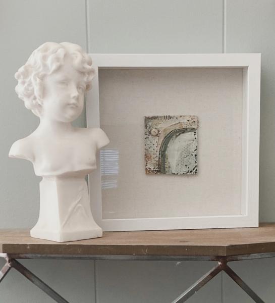 Framed Ceramic Art Tile picture