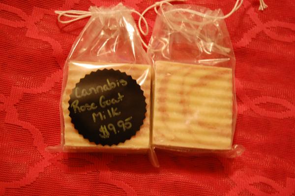 Cannabis Rose Goat Milk Soap