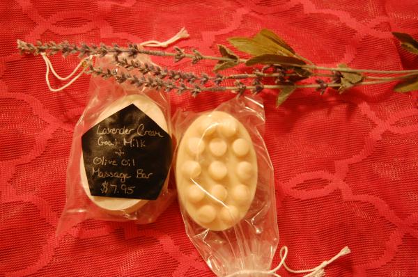 Creamy Lavender Goat Milk Massage Bars picture