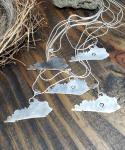 Sterling Silver Kentucky Pendant