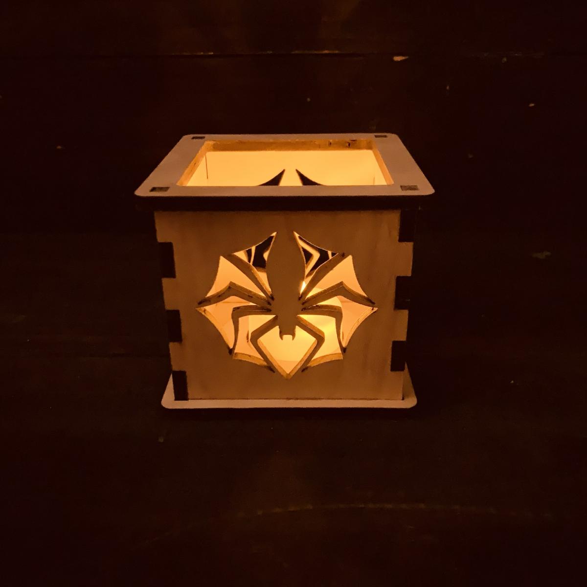 Spider Flake - Tea Light Holder picture