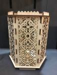 Gothic Throne Room - Hexagon Pillar Holder