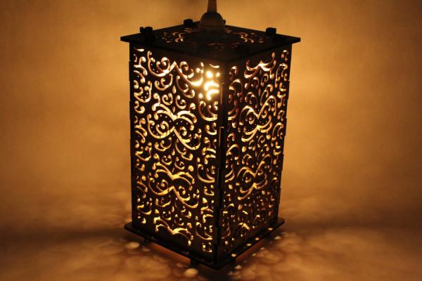 Filigree Patterned Lantern