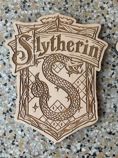 HP Wall Plaque - Slytherin picture