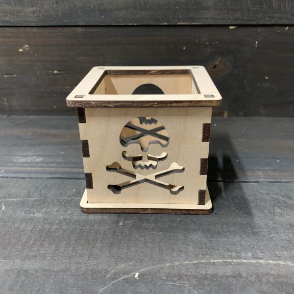 Skull & Crossbones - Tea Light Holder picture