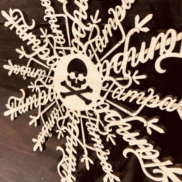 Tampa Snowflake Ornament picture
