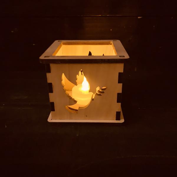 Peace Dove - Tea Light Holder picture