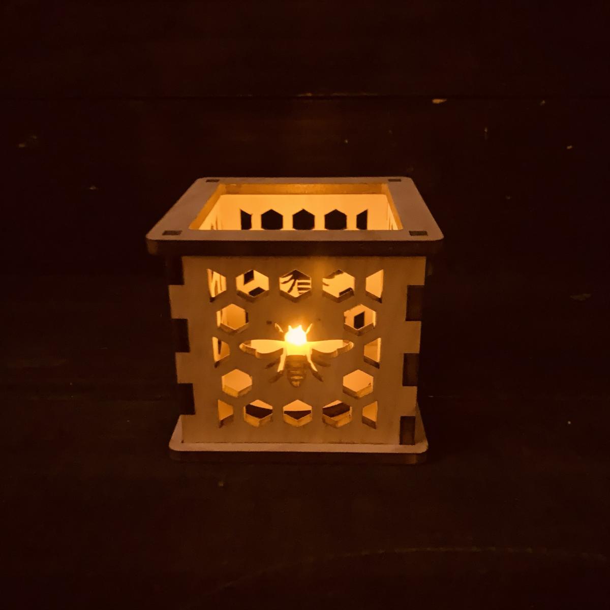 Honeycomb / Bee - Tea Light Holder picture