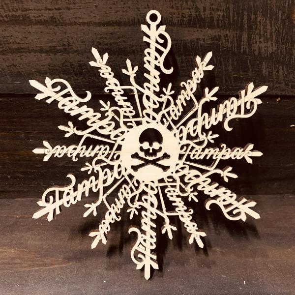 Tampa Snowflake Ornament