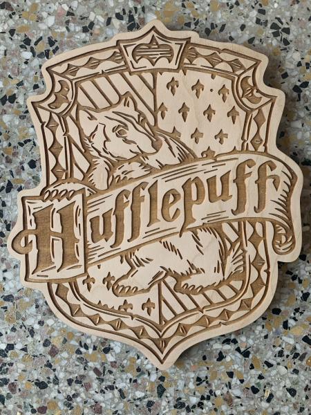 HP Wall Plaque - Hufflepuff picture