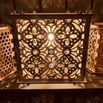 Gothic Throne Room Square Lantern