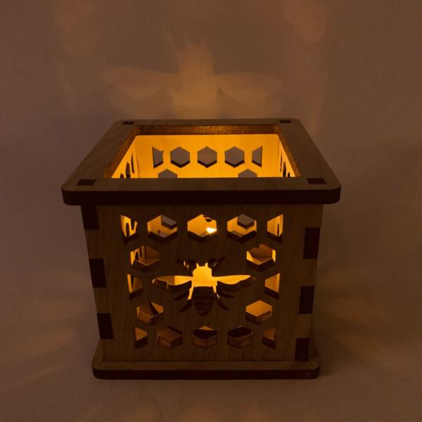 Honeycomb / Bee - Tea Light Holder picture