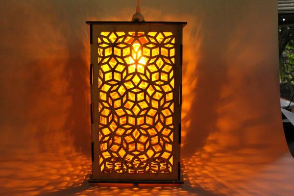 Penrose Patterned Lantern picture