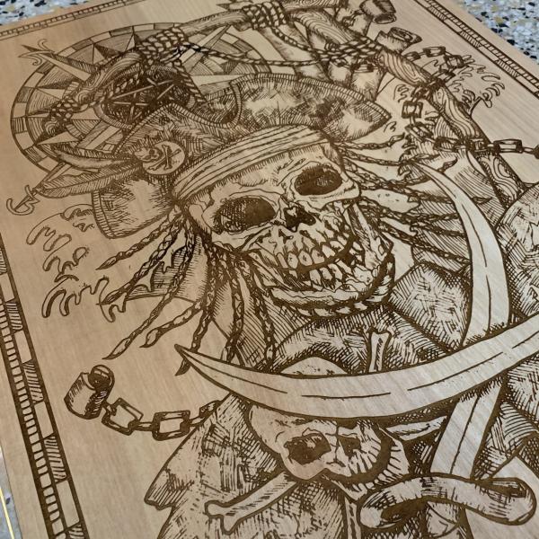 Pirate Etching picture