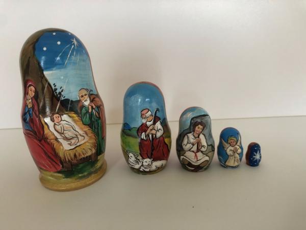 Religious Nesting Dolls picture