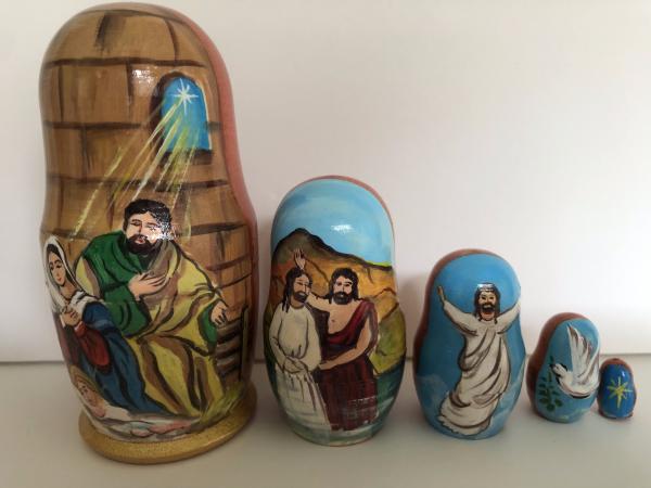 Religious Nesting Dolls picture