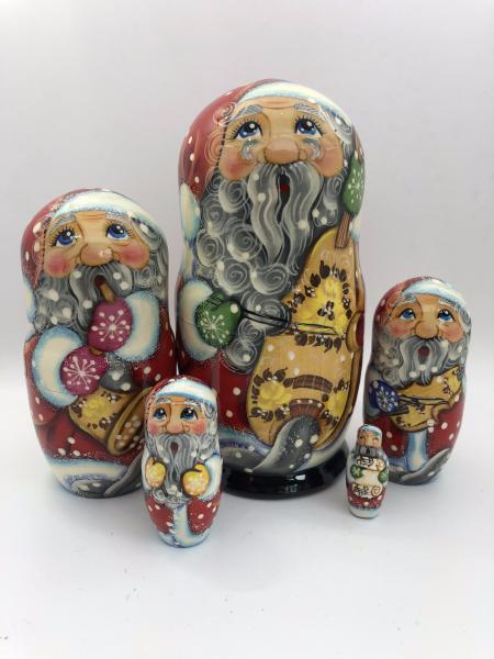 Santa Nesting Dolls 5 peace's picture