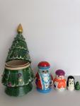 Christmas Tree nesting dolls