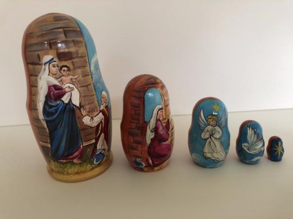 Religious Nesting Dolls picture