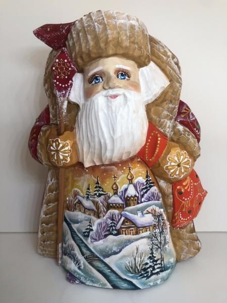 Santa Figure with Country side
