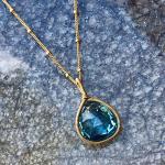 Swiss Blue Pendant